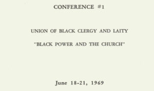 Black Episcopalians Union of Black Clergy & Laity